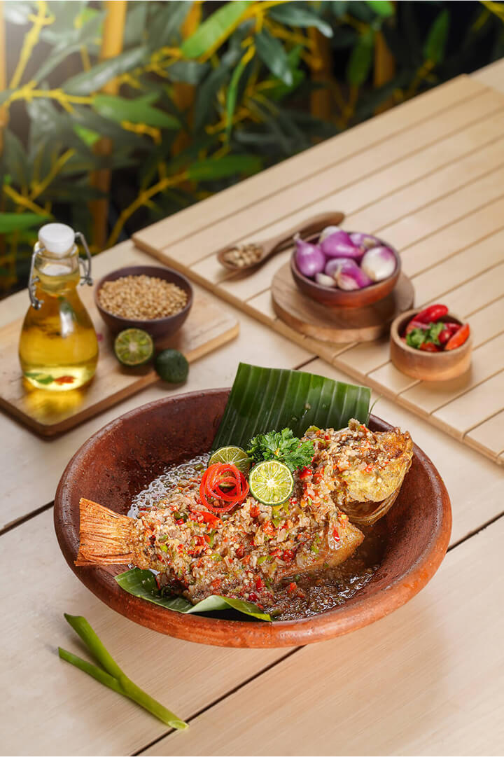 Cobek-Ikan nila-nasi-tangkar-sop-abah-ading