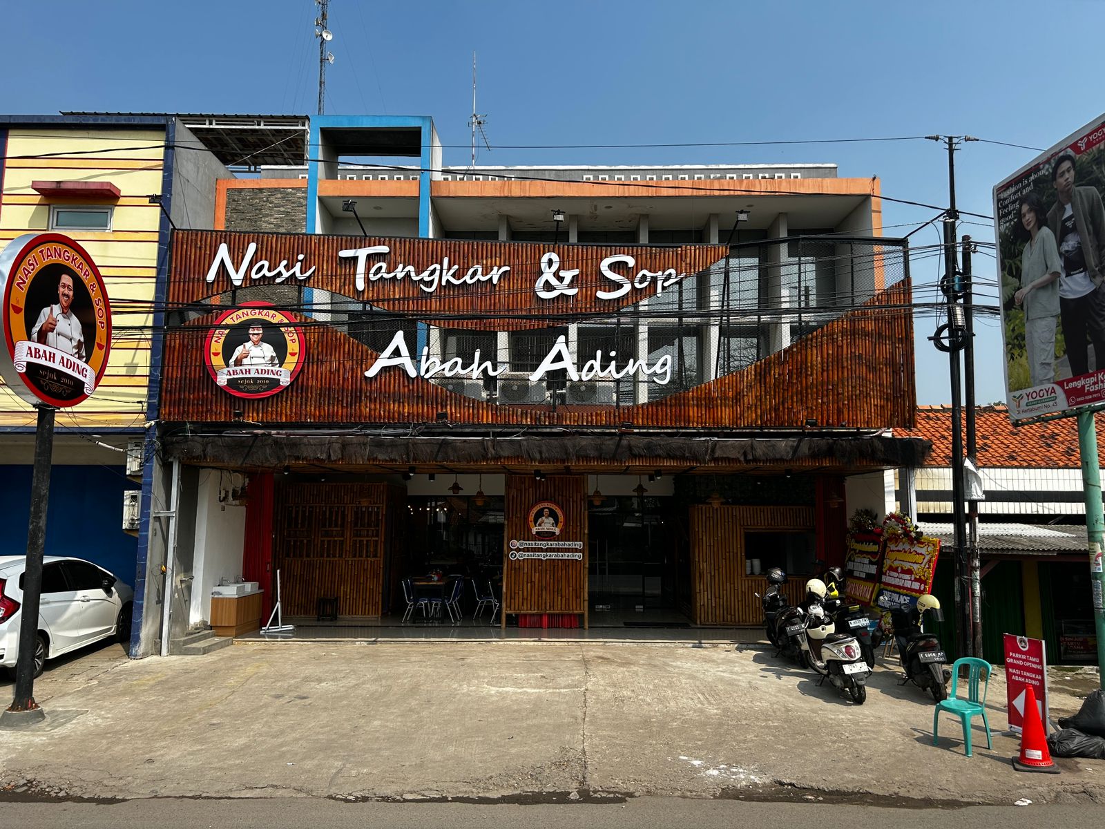 cabang klari restoran nasi tangkar sop abah ading